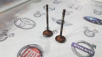 Клапан выпускной Nissan Bluebird ENU14 SR18DE 1998 (б/у)